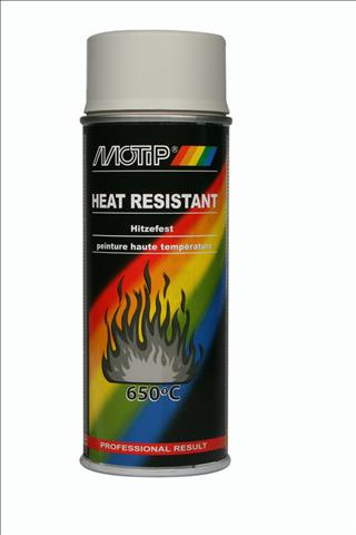 Motip hittebestendige lak Wit 400 ml sputibus